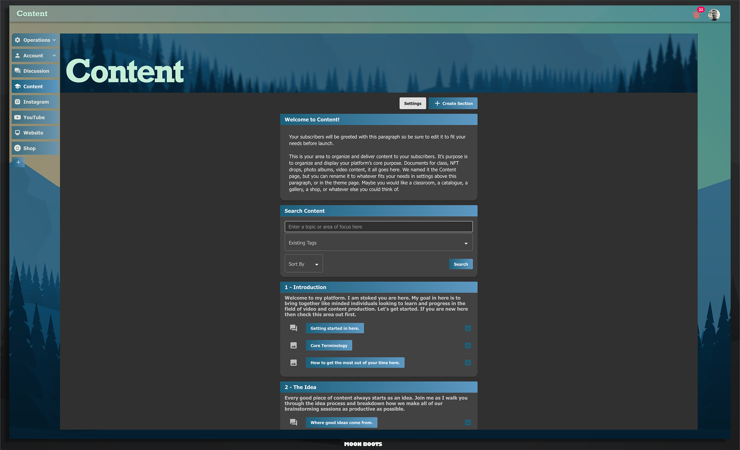 screenshot of Moon Boots